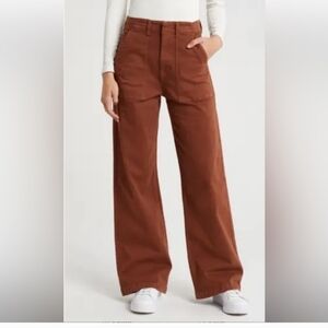 Pistola Rust Wide-Leg Pants